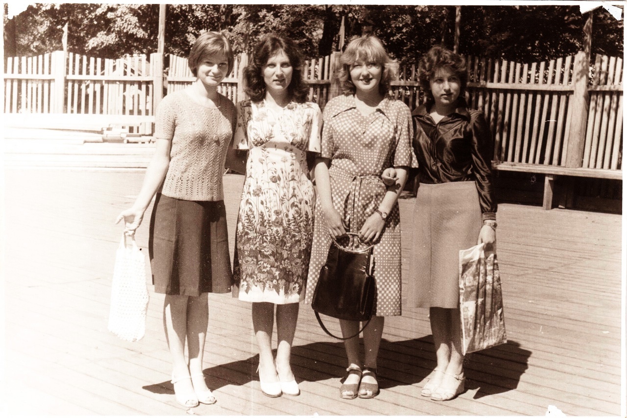 Валентина Данилова, Галина Львова, Ольга Мирон, Наталья Киселева, 1979 г