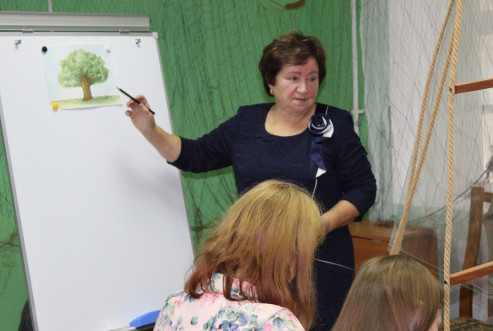 Открытие выставки "Рукотворные чудеса Нины Раковой"