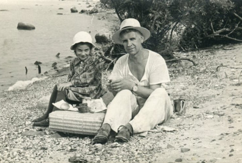 Фотография 'Шамарин А.Н. на отдыхе' 1950 гг.  БОКМ-5509  1