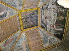 Потолок-«небо» в церкви Ильи Пророка в городе Белозерске.